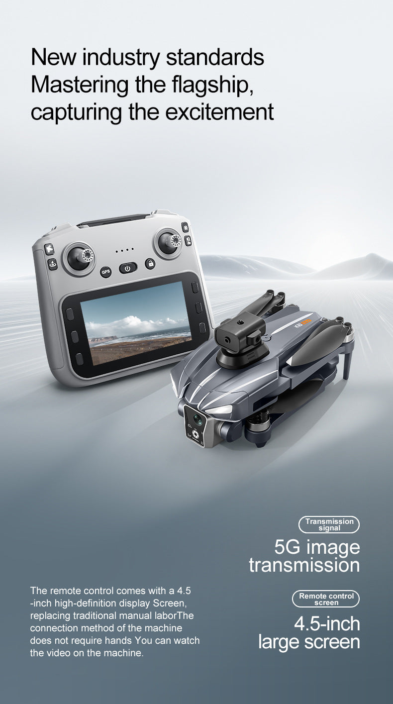 Cross-Border K18 MAX Drone with screen control brushless motor for high-definition aerial photography GPS Intelligent Positioning Remote Control Drone