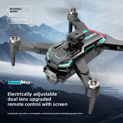 Large Foldable M22 Drone 720P Brushless with Large Screen Remote Control, Ultra-Long Battery Life Quadcopter Toy Aircraft