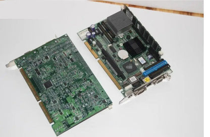 PEAK603VL 100%OK Original Embedded IPC Board  PCI Slot Industrial motherboard Half-Size CPU Card PICMG1.0 With CPU RAM
