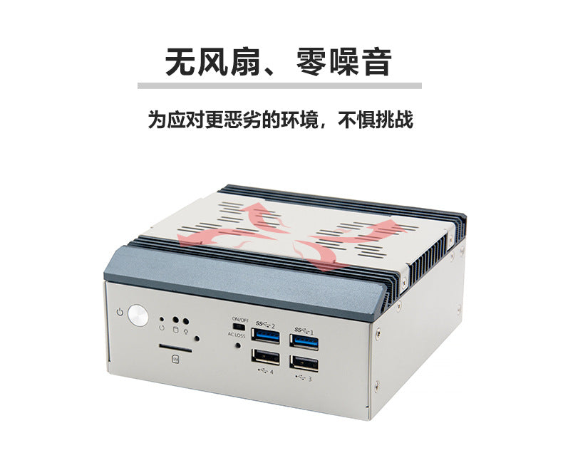 Industrial Control P2150S-H Dual Network 2 Serial Dual HDMI Mini Industrial Computer Host Micro J6412 Industrial PC
