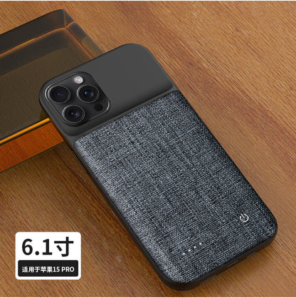 Suitable for Apple15ProMax Back splint11Battery12Power bank XS Shell13mini Portable14plus Power Supply XR