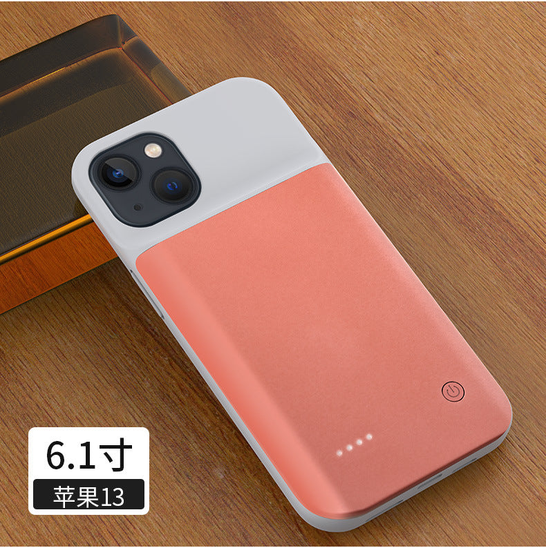 Suitable for Apple15ProMax Back splint11Battery12Power bank XS Shell13mini Portable14plus Power Supply XR