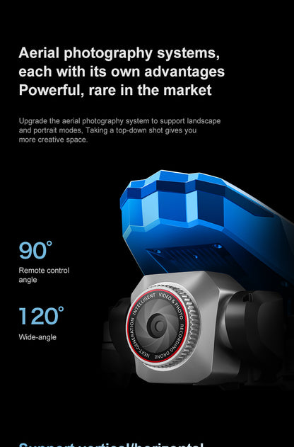 Cross-Border K16Drone remote control with screen brushless long battery life remote aircraft with obstacle avoidance High-Definition Aerial Drone