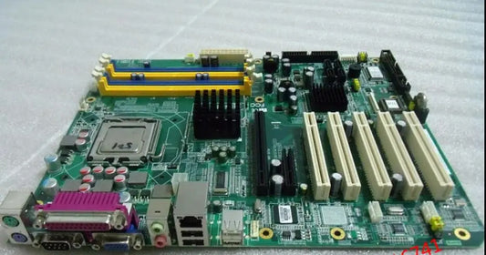 AIMB-762VG REV.A1 100% OK Original Embedded IPC Mainboard AIMB-762 ATX Industrial Motherboard 5*PCI 2*COM with RAM LGA775 CPU