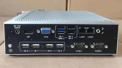 ARK-6322 Fanless Embedded Industrial Computer Mini Industrial PC Quad-core J1900 SoC with VGA 6COM 8USB 2LAN DC-12V