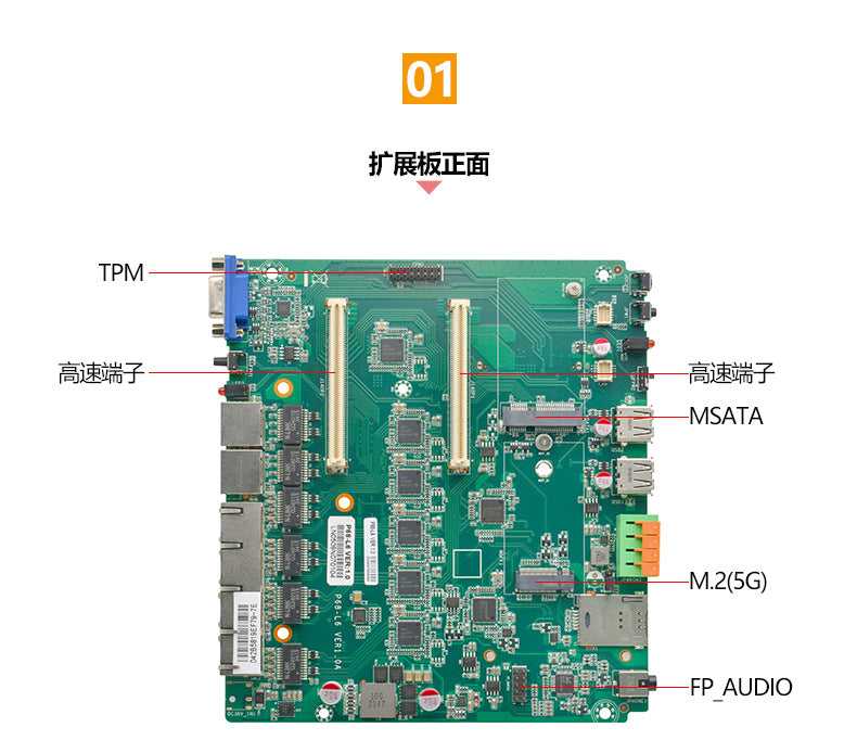 G3060S-G16 Embedded Industrial Computer 8-Input 8-Output GPIO Industrial Computer Machine Vision Industrial Control Host