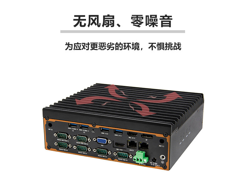 G30-C6 Mini Industrial Computer Dual Network 6 Serial Ports Industrial PC 11/12 Gen i5 i7 Ten-Core Industrial Host