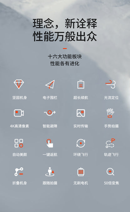 Cross-Border LF633UAV Screen Control Brushless Optical Flow Positioning Quadcopter Long Endurance Remote Control Airplane Toy